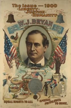 The Conservative Victory: o Bryan became the first presidential candidate in American history to stump every section of the