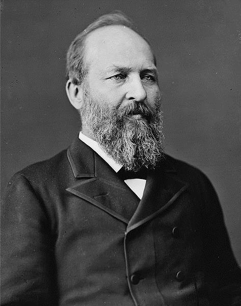 James Garfield 1831 1881 Republican 20 th President (1881) Elected despite being implicated in the Credit Mobilier Scandal A Half-breed,