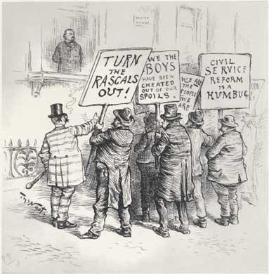 Pendleton Act of 1883 Ended the spoils system by creating the US Civil Service