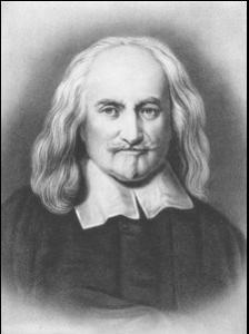 Thomas Hobbes was an English scholar and philosopher. He was born in 1588 and later became a tutor to a very wealthy family.
