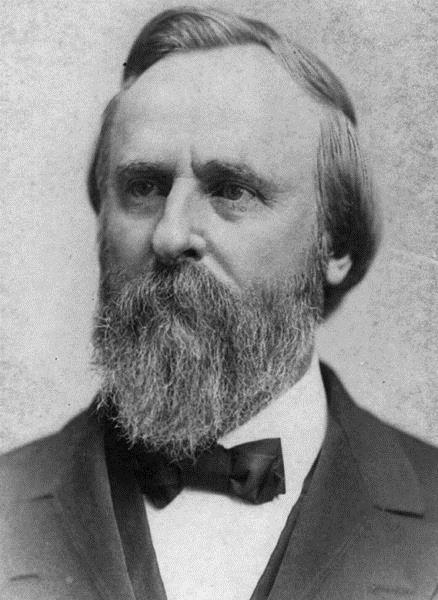 Rutherford B. Hayes 1822 1893 19 th President (1877-81) Republican Chosen over Pres.