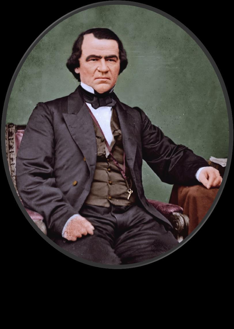 After Lincoln s death, Vice President Andrew Johnson
