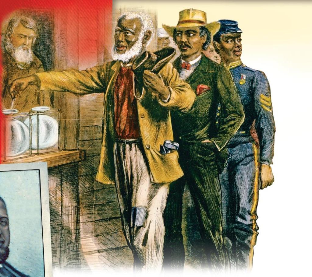 During Reconstruction, Republicans gained control of southern state governments through the ballot box.