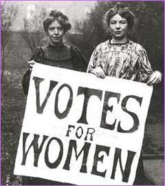 Three-Part Strategy for Winning Suffrage Suffragettes 1.