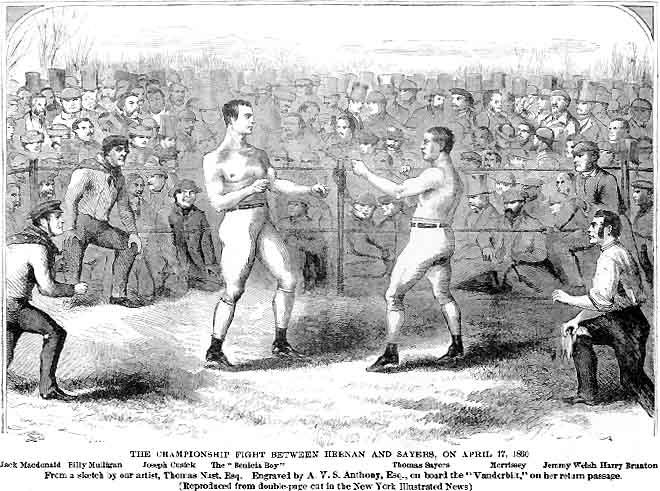 Boxing Boxing in 1860