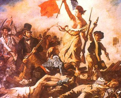 French Revolution Synthesizing: How does the slogan