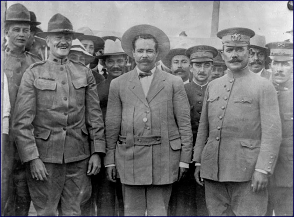 Chasing Pancho Villa Wilson orders AEF under command of : 150,000 National Guardsmen