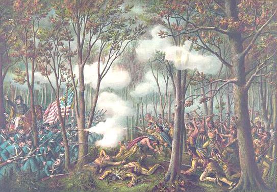 The Battle of Tippecanoe Shawnee resistance to white encroachment Tenskwatawa and Tecumseh Treaty of Ft. Wayne W.H.