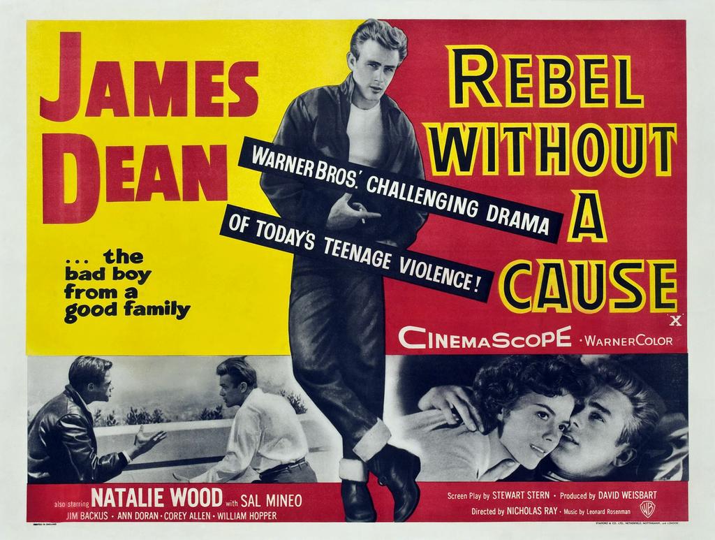 Teen movies: Rebel Without a Cause 2.