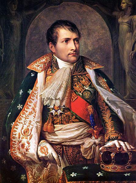 Emperor of the French Napoleon took the crown from the Pope s hands