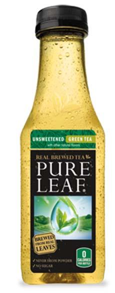 beverage tax on a bottle of Lipton Pure Leaf Unsweetened Green Tea, which is