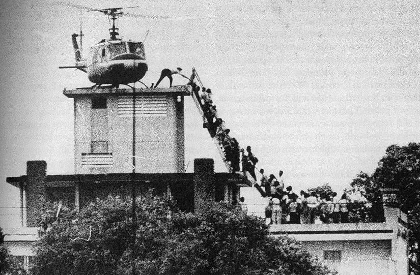 April 30, 1975 Communists have Saigon surrounded Loyalists to government