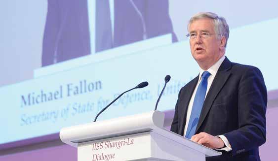 Michael Fallon, Secretary of State for Defence, United Kingdom The world was becoming a more dangerous place. In Europe, old threats were re-emerging with Russia s activities in Ukraine.