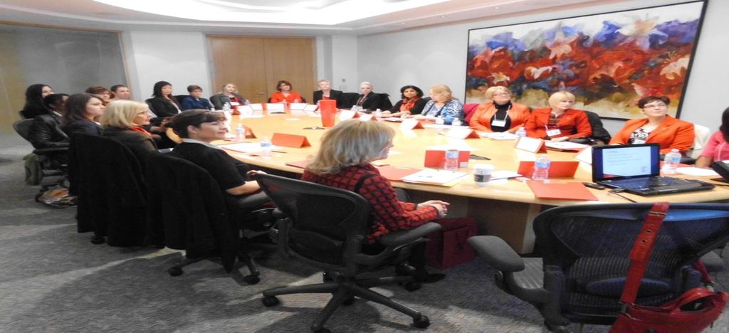 32 nd Floor Boardroom: Suncor 2014 Dialogue on how to create inclusive workplaces and worked with the Alberta Human Rights Commission to educate working women on Equal