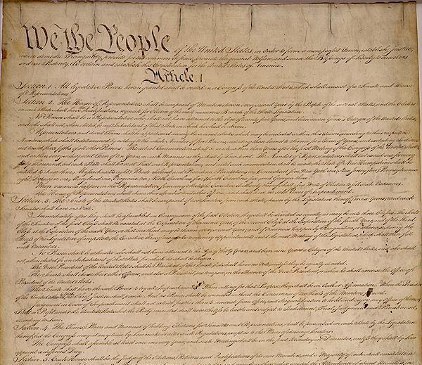 49. The Constitution (our written plan of government) - Created: Philadelphia, 1787.