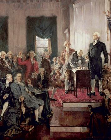 Click to read caption After declaring independence in 1776, Congress had tried to unite the states under one national government. This proved to be a difficult task.