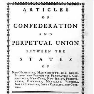 Articles of Confederation 1 st document that governed the US Written during the American Rev.
