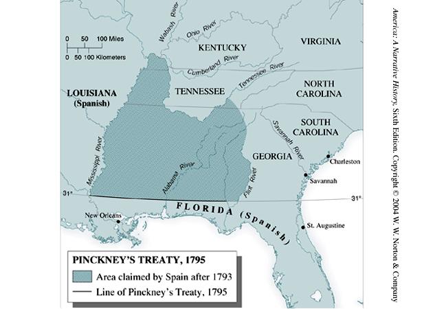 minister to GB Pinckney s Treaty of 1795/