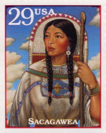 Sacagawea was the Indian wife of the interpreter Toussaint