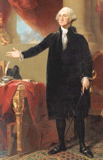 The Leader Washington is chosen, UNANIMOUSLY, to preside over the convention.