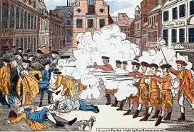 (1775-1783) After the Stamp Acts and Townshend Acts, 4,000 British soldiers moved into Boston. They forced themselves into the home of many of the colonists.