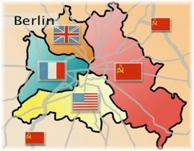 Berlin: a Divided City This map shows how Germany