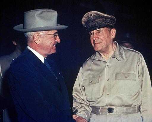 The Truman-MacArthur Controversy Pres. Truman disagreed with MacArthur over the issue of invading China and the use of the bomb.
