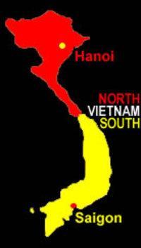 Dividing Vietnam Again in 1954 North Vietnam (Communist) Ho Chi Minh became the leader for Vietnam s independence movement Received support from the Soviet Union and Communist controlled China