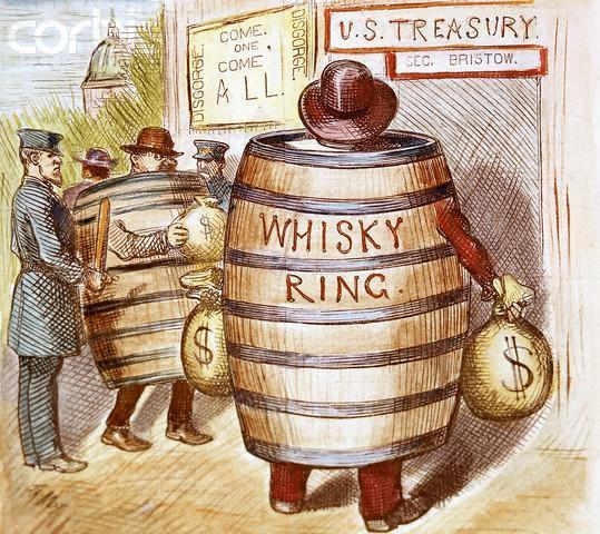 gain lands grants The Whiskey Ring involved
