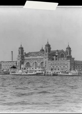 New Immigrants Ellis Island New York Harbor 20% of
