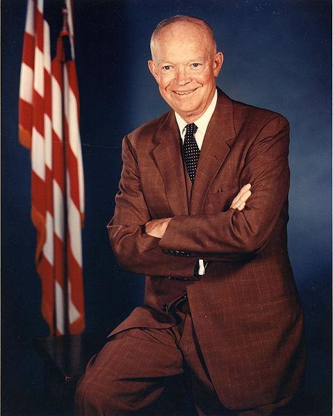 Dwight Eisenhower 1890 1969 (life) 1953 1961 (President) Nicknamed Ike Highly popular due to his efficient military leadership during WWII Staunchly