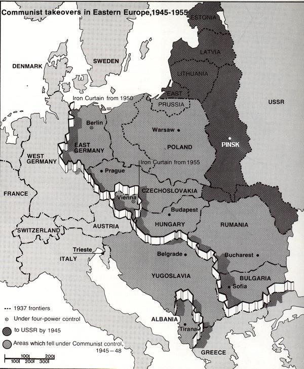 The Soviets Split from the Allies Stalin wanted to keep territory which the Soviets had conquered in Eastern Europe, in order to protect his nation from future invasions Allies insisted on free