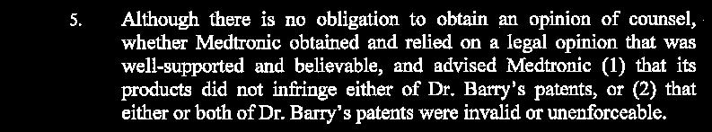 ... and go further Barry v. Medtronic, Inc.