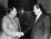 TWO: Nixon visits China The most surprising policy shift during the Nixon administration was toward China. When the communist revolution ended in 1949 the People s Republic of China was established.
