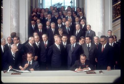 The Limited Test Ban Treaty of 1963, a trilateral agreement among the US, USSR and UK, had ended atmospheric, underwater, and outer space testing of new bombs, but underground testing continued.