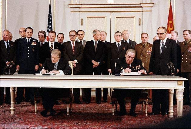 FIVE: JIMMY CARTER: Strategic Arms Limitation Talks II During Jimmy Carter s presidency, several issues complicated the relationship between the United States and the Soviet Union.