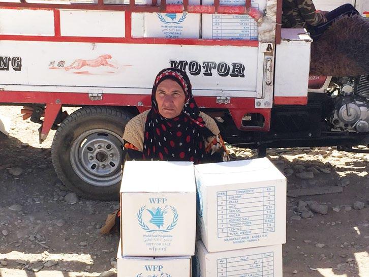 Transition to vulnerability-based targeting in the Kurdistan Region of Iraq (KRI) Aligned with WFP s mandate to assist those most vulnerable this month only refugees residing in camps who were deemed