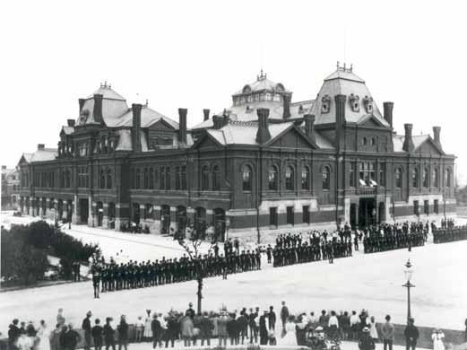 Pullman Strike - 1894 Workers at the Chicago Pullman Car Co.