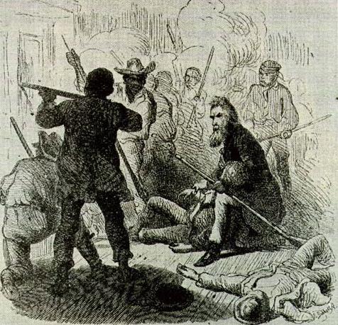The Raid on Harpers Ferry 1858- After the election, Southerners felt threatened by Republicans October 16, 1859- John Brown led a group on a raid on Harpers