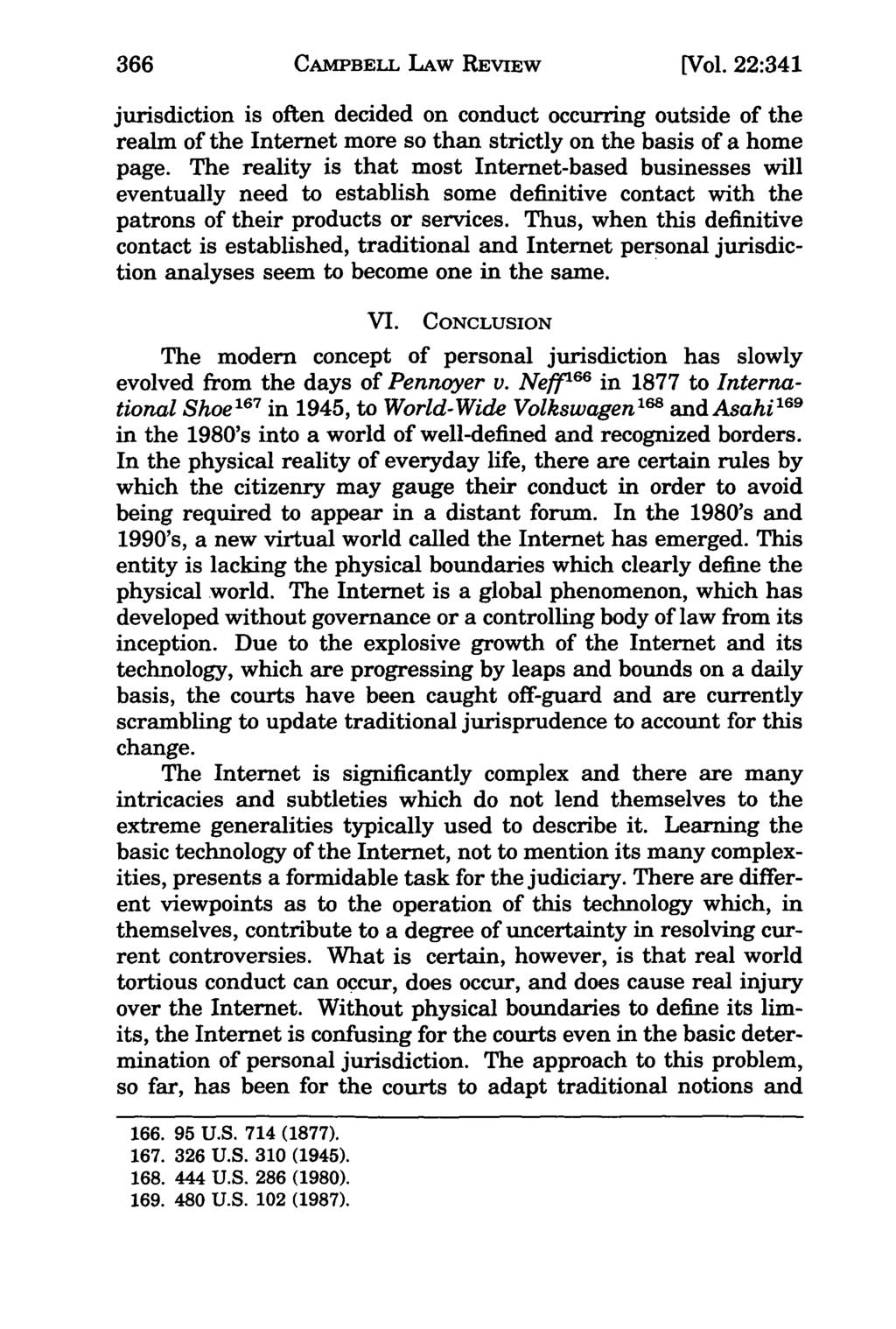 366 Campbell Law Review, Vol. 22, Iss. 2 [2000], Art. 3 CAMPBELL LAW REVIEW [Vol.