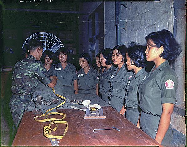 Vietnamization training bases and schools Nixon launched Vietnamization of the war. This meant most of the fighting would be done by South Vietnamese (ARVN) forces with the U.S. providing support.