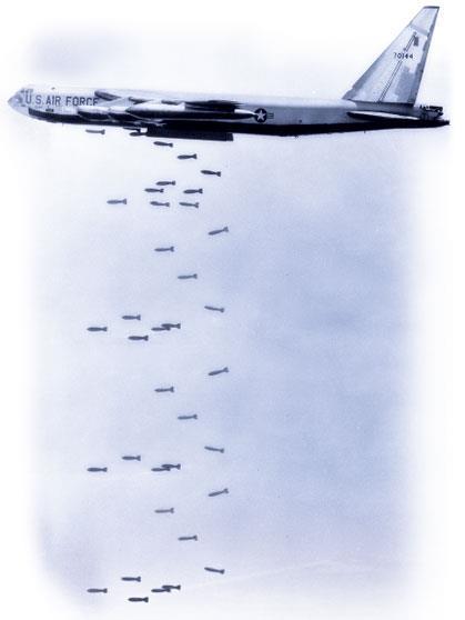 Secretly, Nixon ordered the bombing of the Ho Chi Minh Trail in Cambodia to reduce the flow of supplies