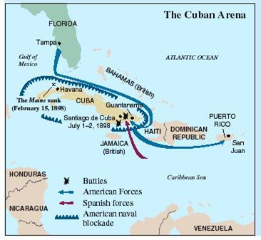 The Confused Invasion Of Cuba The Spanish fleet old and decrepit.