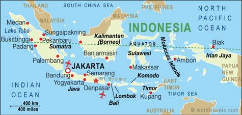 Country Profile - Indonesia Geography Largest archipelago in the world ( 17,500 islands) Five main islands: Sumatra, Java, Kalimantan (2/3 of