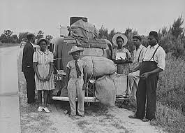 Great Migration This term applied to the period during WWI in which thousands of African Americans left the South to migrate to the big cities of the North in search of jobs and