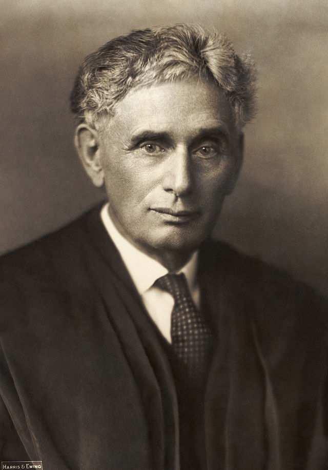 Louis Brandeis In 1916, Wilson was reelected by barely beating Republican nominee Charles, Evans Hughes a former governor of New York and Supreme