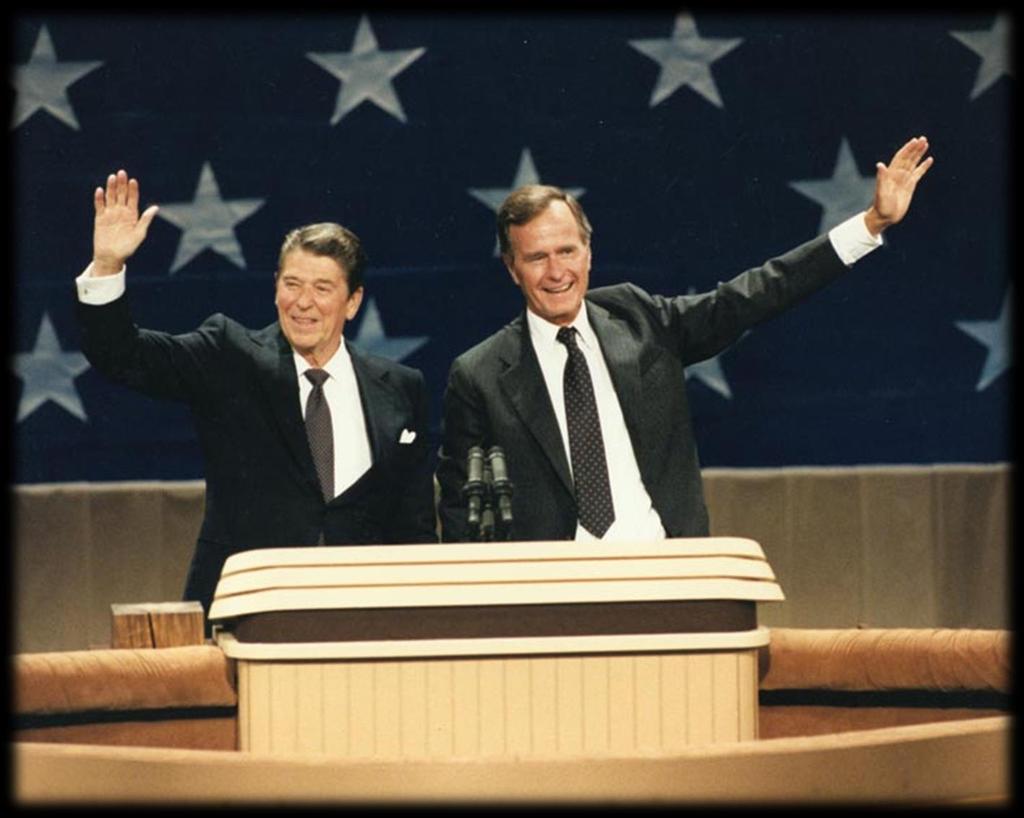Rep Ronald Reagan Reagan and Bush accept