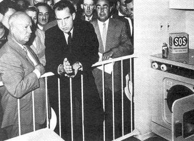 The 50s Come to a Close 1959 Nixon-Khrushchev Kitchen Debate An entire