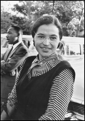 She became the symbol of the modern Civil Rights Movement.