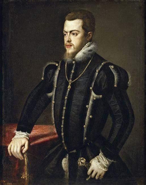 Philip II Becomes an Absolute Monarch Charles son Philip becomes kings of Spain.